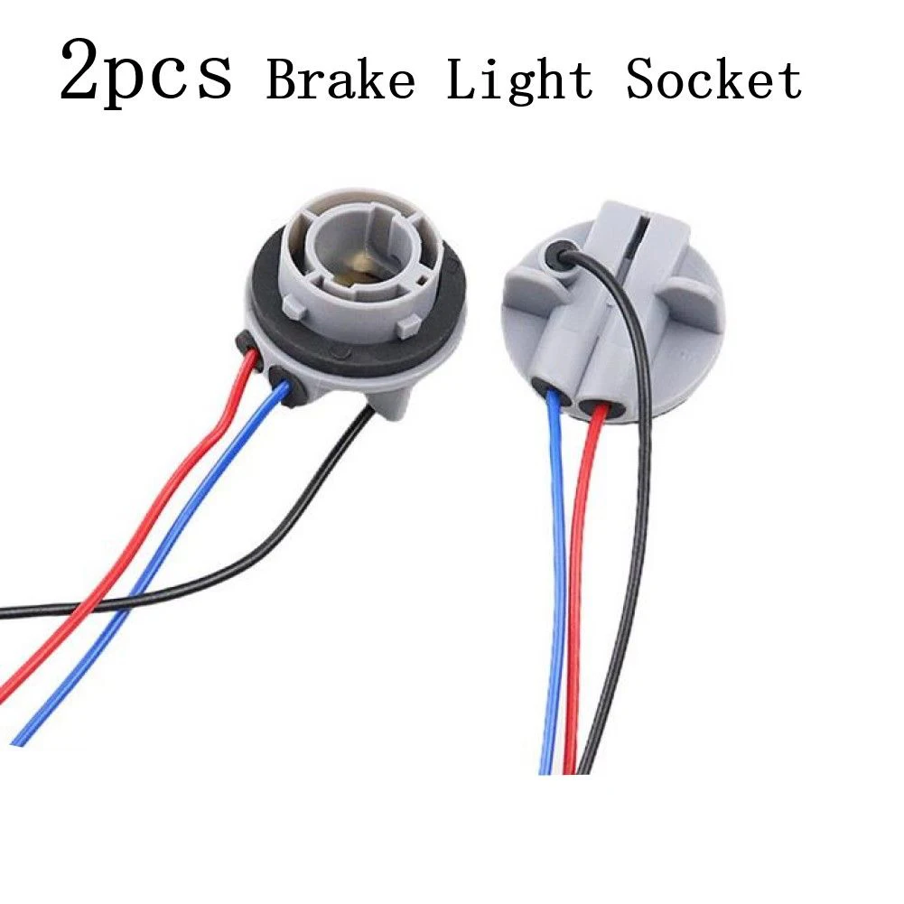 2 قطعة 1157 لمبة المقبس BAY15D المقبس P21/5 واط محول الفرامل مقبس الإضاءة (المزدوج) P21/4 BAY 15D 1016 1053 1152 1154 1157 1158 1493 #4
