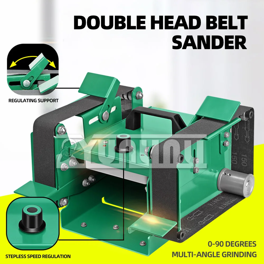 1850w Water Belt Sanding Machine Electric belt Sander Metal Wood Polishing Machine Multi-functional Knife Sharpener 2025 NEW