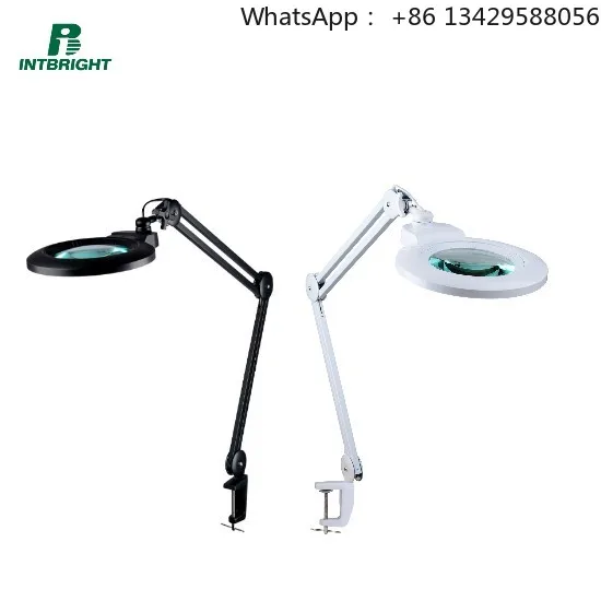 

Beauty Salon Light Art Manicure Electronics Inspection Nail Cosmetic Eye Lash Magnifying Glass Lamp Professional Magnifier Lamp