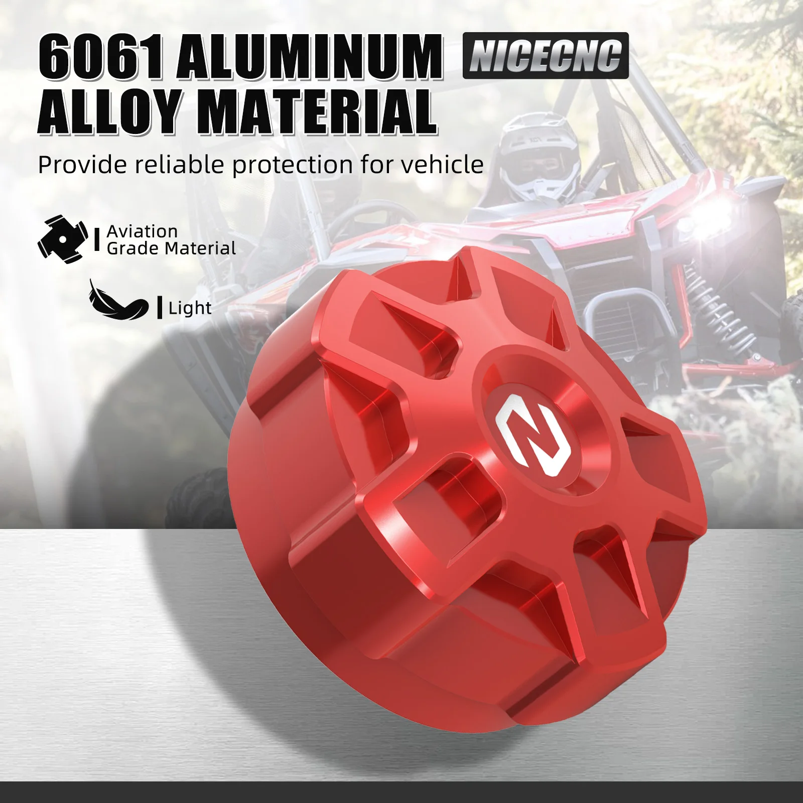 NICECNC Für Honda Talon 1000R SXS10S2R 2019-2022 1000R-4 SXS10S4 2020-2022 Tankdeckel Aluminium Kraftstofftankdeckel ATV Zubehör – Detail 9