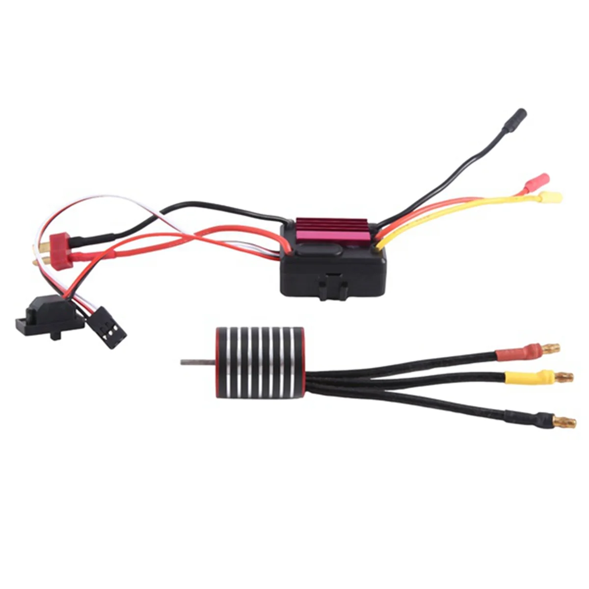 Waterproof Brushless Motor with 35A ESC Combo Set for 1/8 1/10 1/12 RC Crawler Car Truck 2430 6300kv