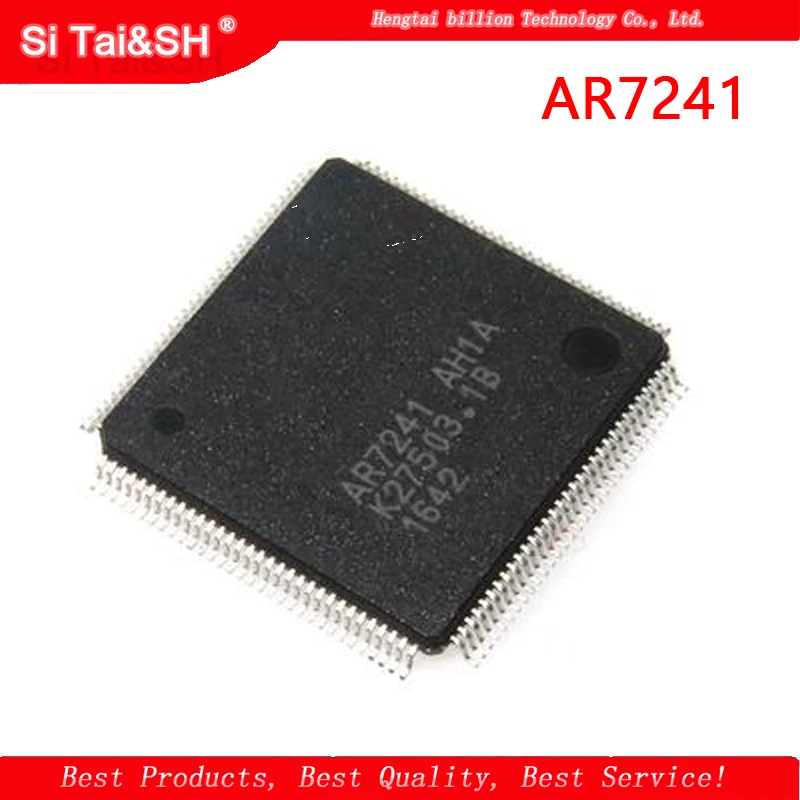 1PCS AR7241 AR7241-AH1A QFP-128 QFP Router chip New original IC In stock 1.