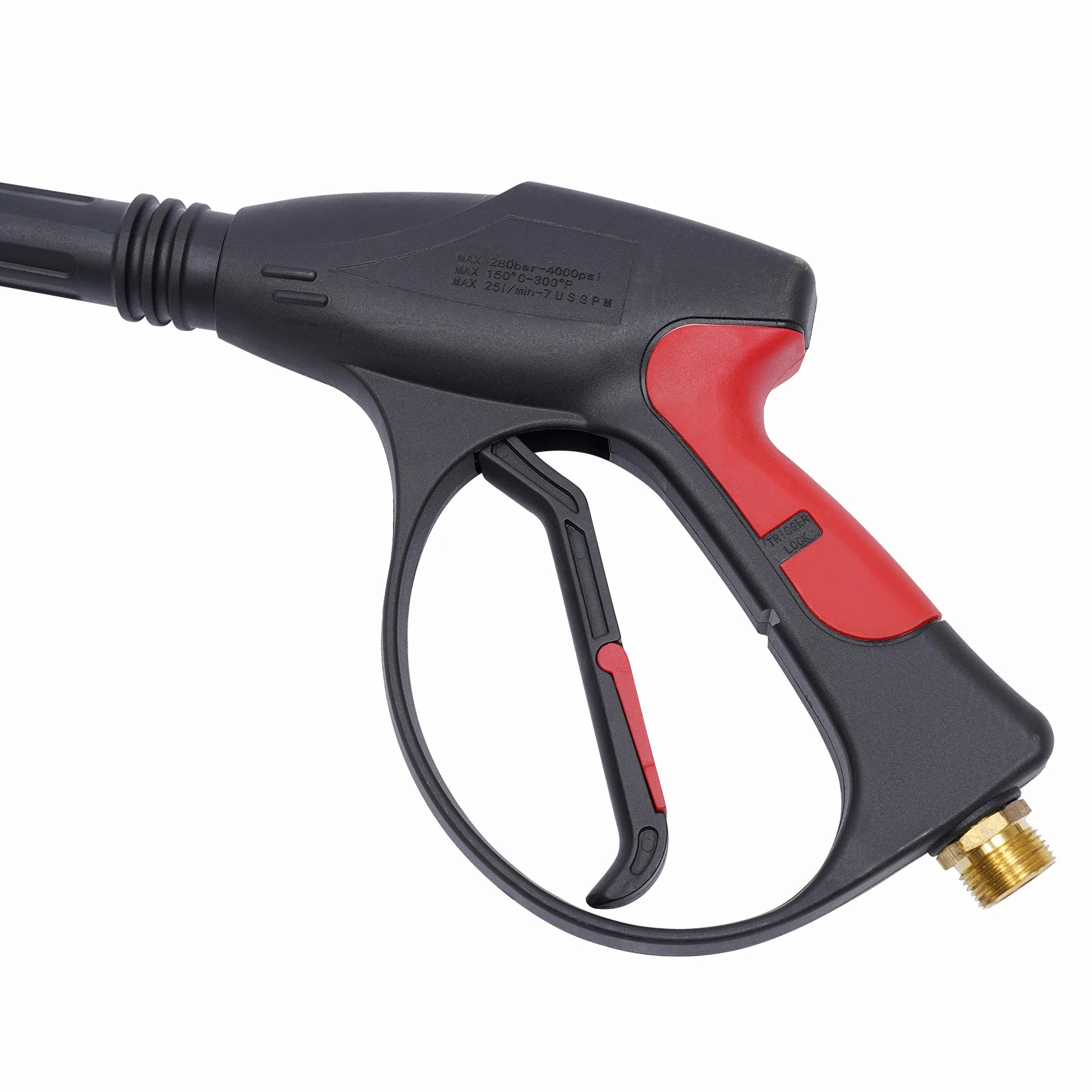 3000 PSI Pressure Washer Gun Power Washer Spray Gun Kit with Universal M22 Connector and 5 Quick Connect nozzles