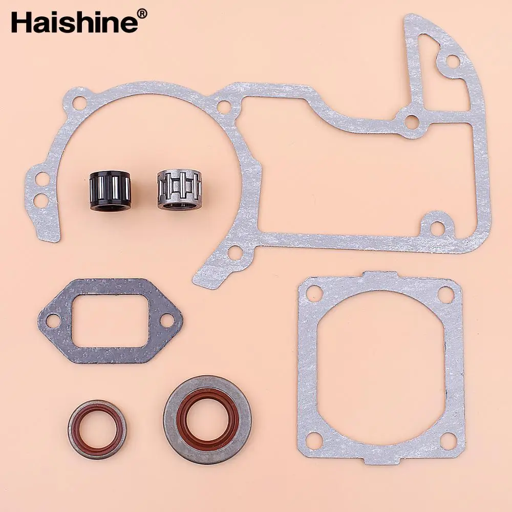 Lồng Vắt Xi Lanh Nhét Miếng Đệm Bộ Cho Stihl MS660 MS650 066 Dầu Cói Ly Hợp Piston Kim Chịu Lực Máy Cưa Xích