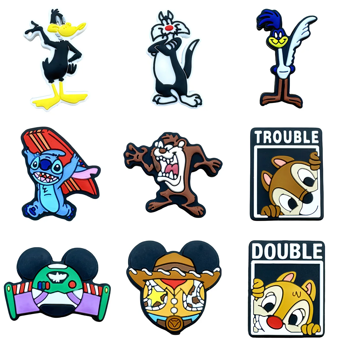 

Silicone Beads 10PCS Cartoon Focal Beads Baby Pendant DIY String Pen Beads Nipple Chain Jewelry Accessories Creative Diy Gifts