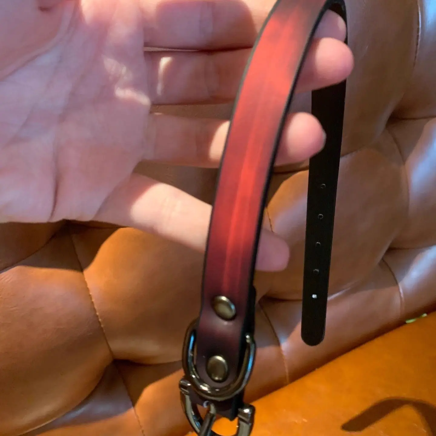 Thermo-Halskette aus weichem Leder mit Farbwechsel für Damen, trendiges High-End-Schlüsselbein-Accessoire, süßer, cooler Stil