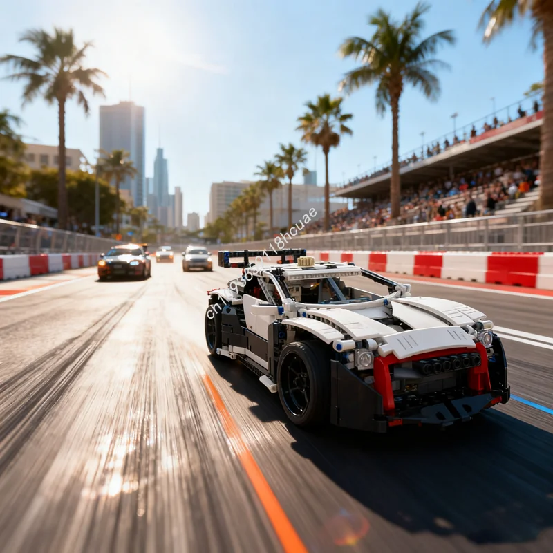 

1243pcs MOC Rally Car Technical Expert Buildered Model Building Blocks Christmas Gift Architecture Toy DIY Idea Brick Birthday