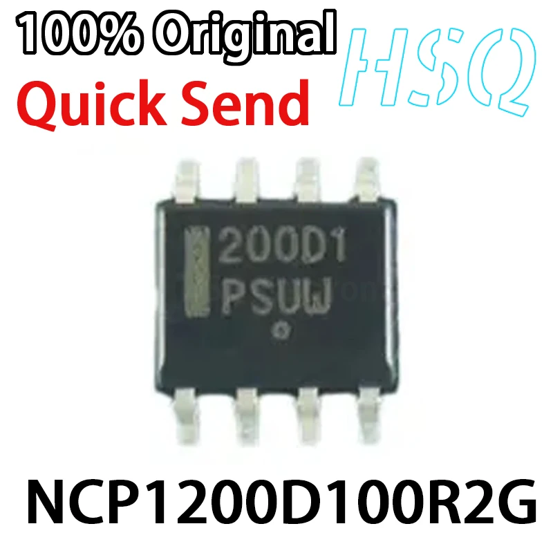 5PCS 200D1 NCP1200D100R2G SOP8 Pin Brand New LCD Power Management Chip Chip Chip IC