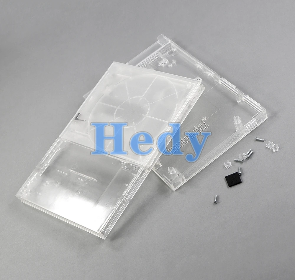 1set Plastic For PlayStation 2 7W 70000 Full Housing Shell Case With Screw Sticker Label For PS2 Slim 9W 90000 3W 30000