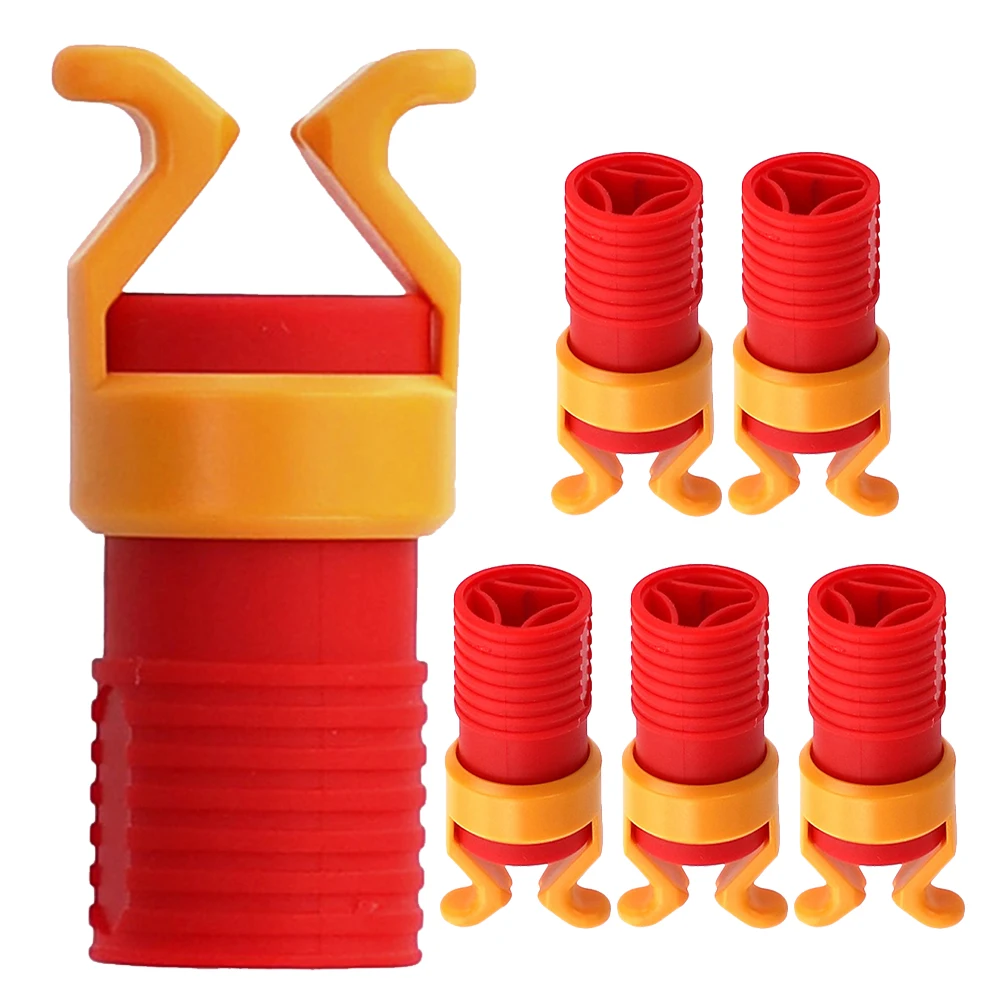 

6pcs Screw Holder Fixing Tool Abs Plastic Bit Hand Clamp Drill Guides Woodworking Drywall Clips Universal Adapter