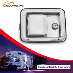 Stainless Steel With Keys  Marine Pickup Yacht Boat Cupboard Accessories Bus Handle Lock Truck Toolbox Trunk Trailer Latch