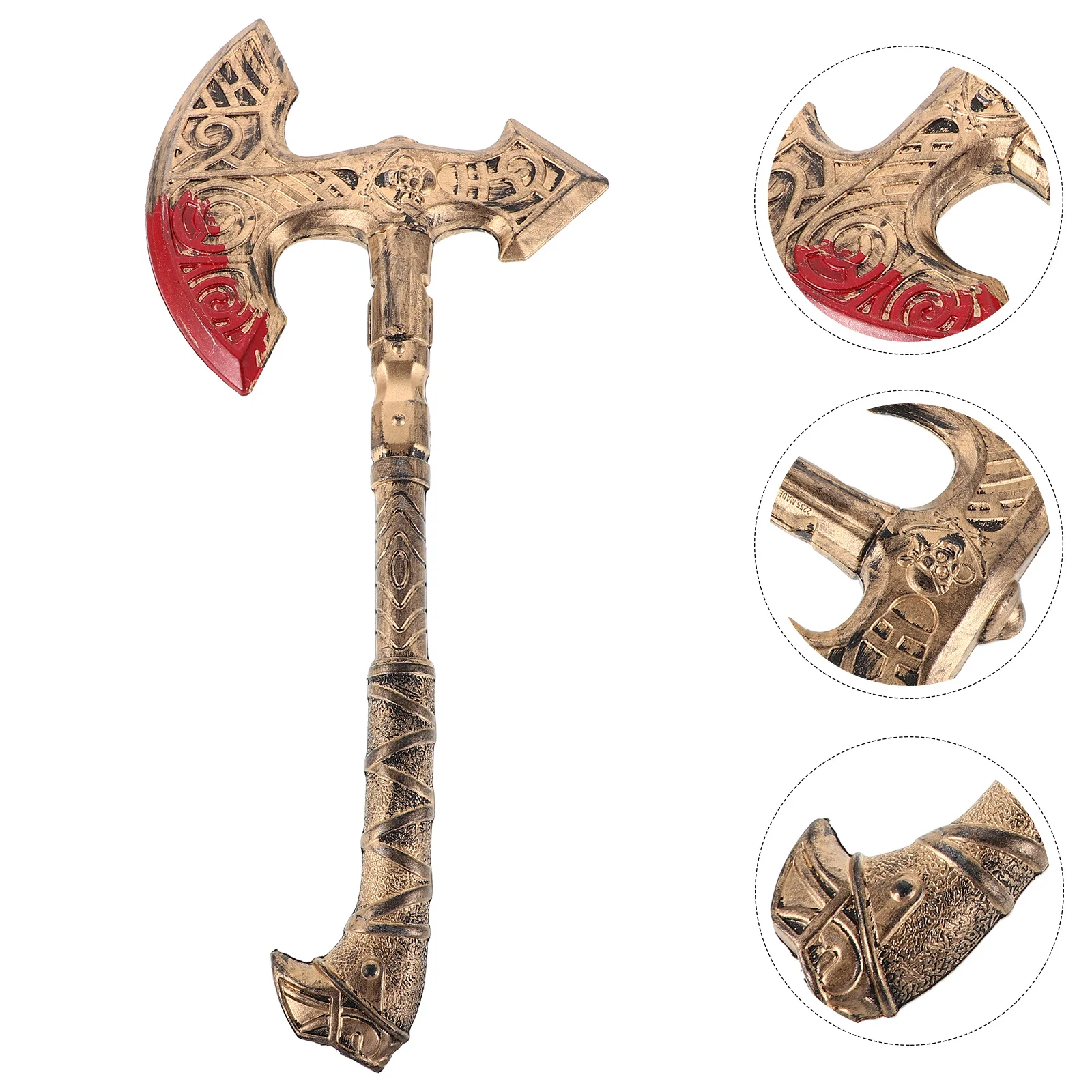 

Simulated Axe Prop Realistic Design for Costume Parties Historical Fantasy Pirate Events Stage Performances Movie Props