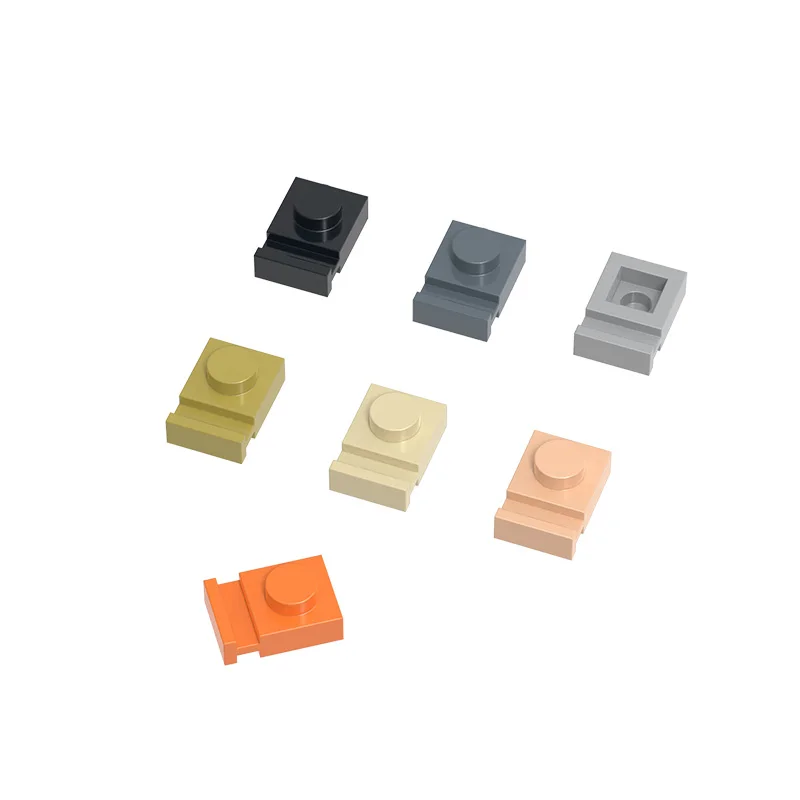 WANGE 435 Stück/Set 32028W Geschlitzte Kurze 1-Loch Bausteine MOC Zubehör Kompatibel mit Brick Ersatzteilen Konstruktionsspielzeug