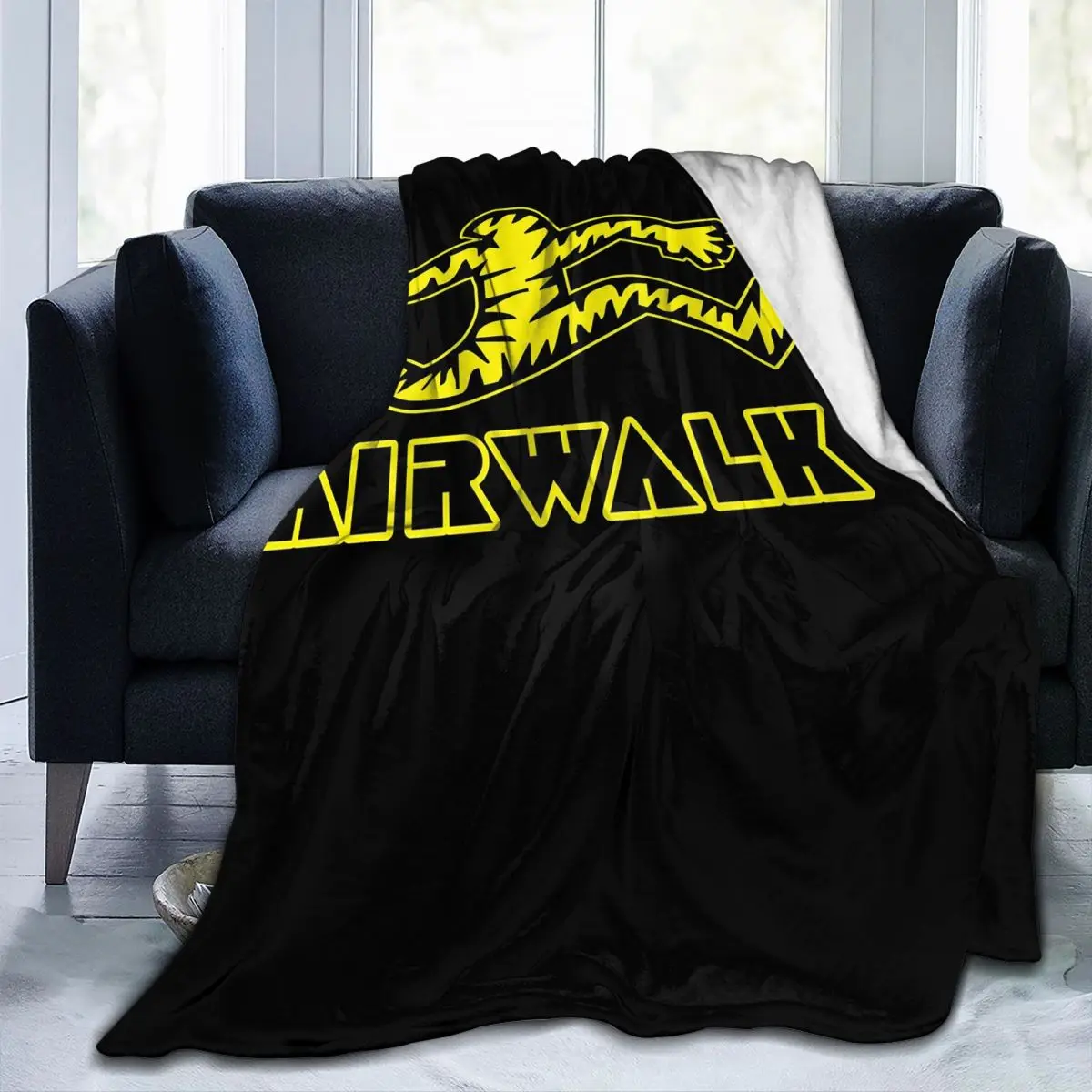 الوشم المدرسة القديمة المشي الجوي البطانيات الفانيلا أريكة رمي بطانية المحمولة للمنزل غرفة نوم السفر يلقي المفرش لحاف