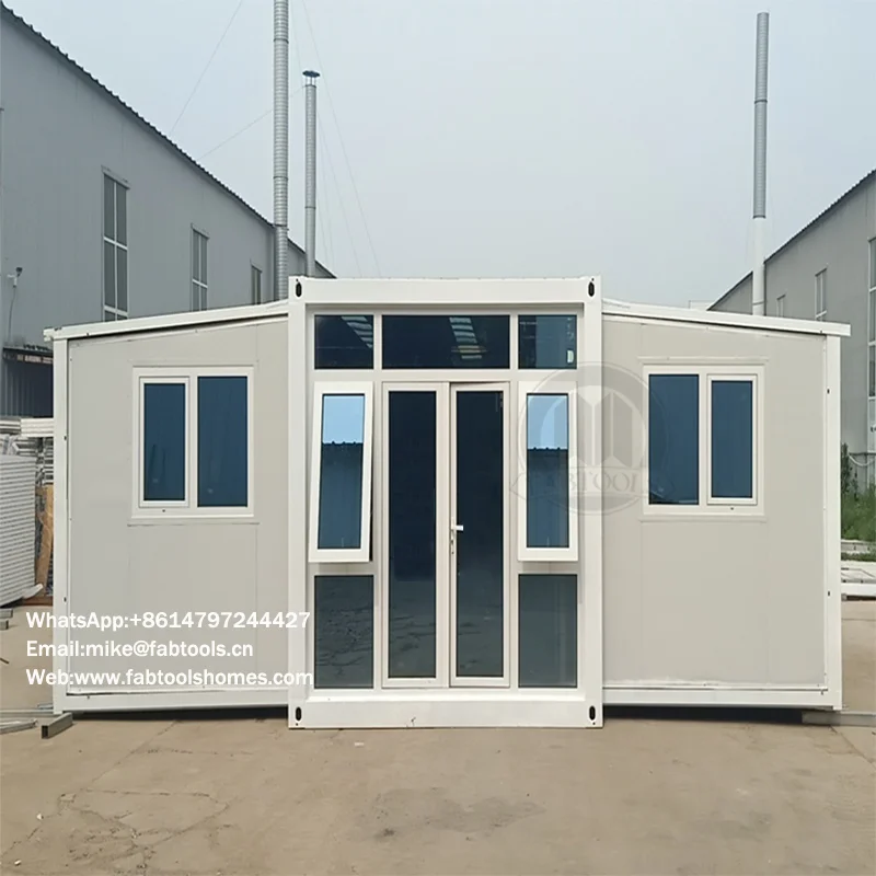 Mobile Homes Manufactured Supplier Extendable Office Mobile Container Homes Movable Prefab Houses