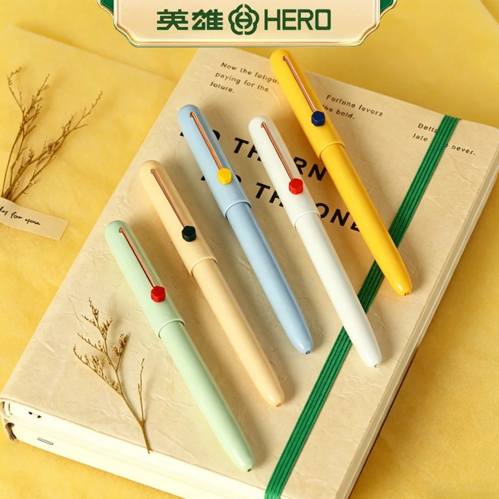 

Наконечник Hero 616 Fine Iridium Point Hidden Nib с высокой плотностью наполнения для ежедневных тренировок, обеспечивает плавное письмо, без пропусков и разводов, разноцветный.