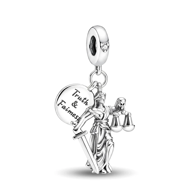 925 Sterling Silver Mother Daughter Couple Dog Cat Hug Series Charm Pendant for Bracelets DIY Women's High Quality Fine Jewelry