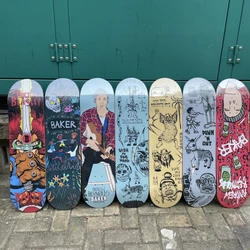 BAKER skateboard Decks  table 100%  Canada North America maple 7 ply cold pressing decks double rocker 7.75 8.0 8.25 8.5 inch si