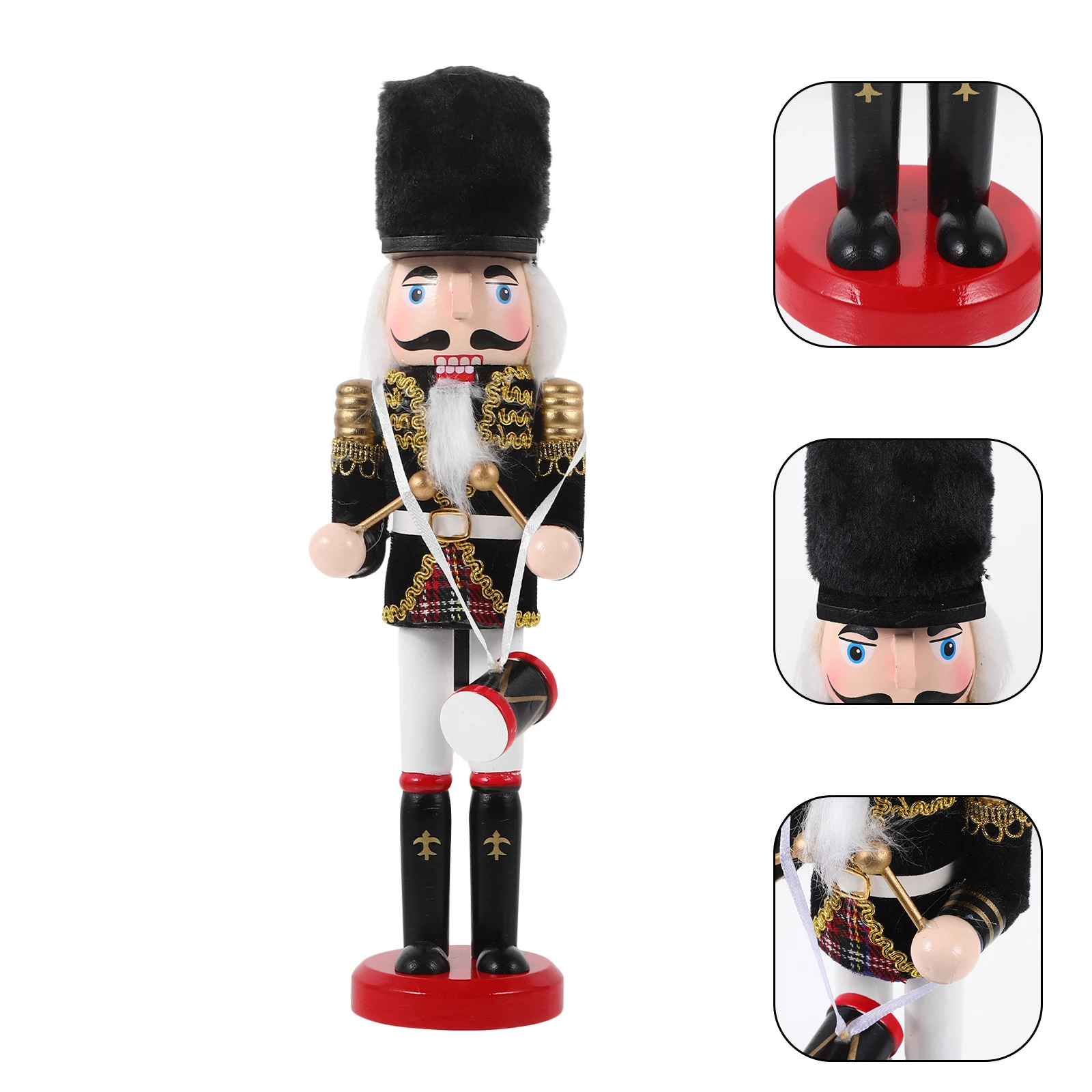 

Christmas Tree Nutcracker Ornament Work Include Wooden Desktop Decorations Unique Nutcrackers