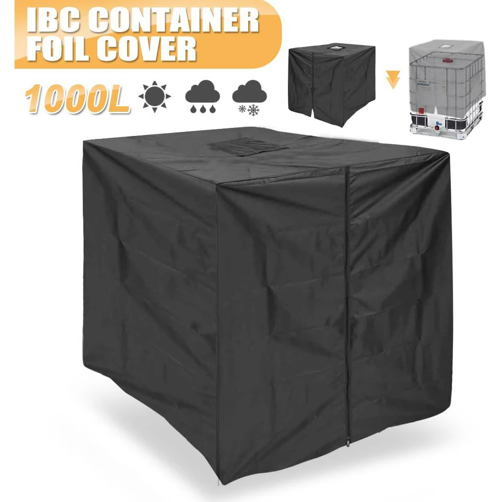 

Крышка тоута IBC 275 галлонов, устойчивая к ультрафиолетовому излучению, водонепроницаемая наружная Защитная крышка 210D для резервуара для воды IBC Ton 120x100x116 см
