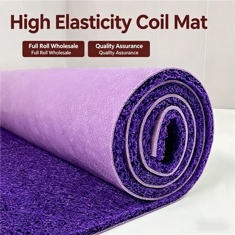 

Cuttable Non Slip Floor Mat Universal Entry Door Mat Car Foot Mat Dirt Resistant Wearproof DIY Carpet for Home & Car