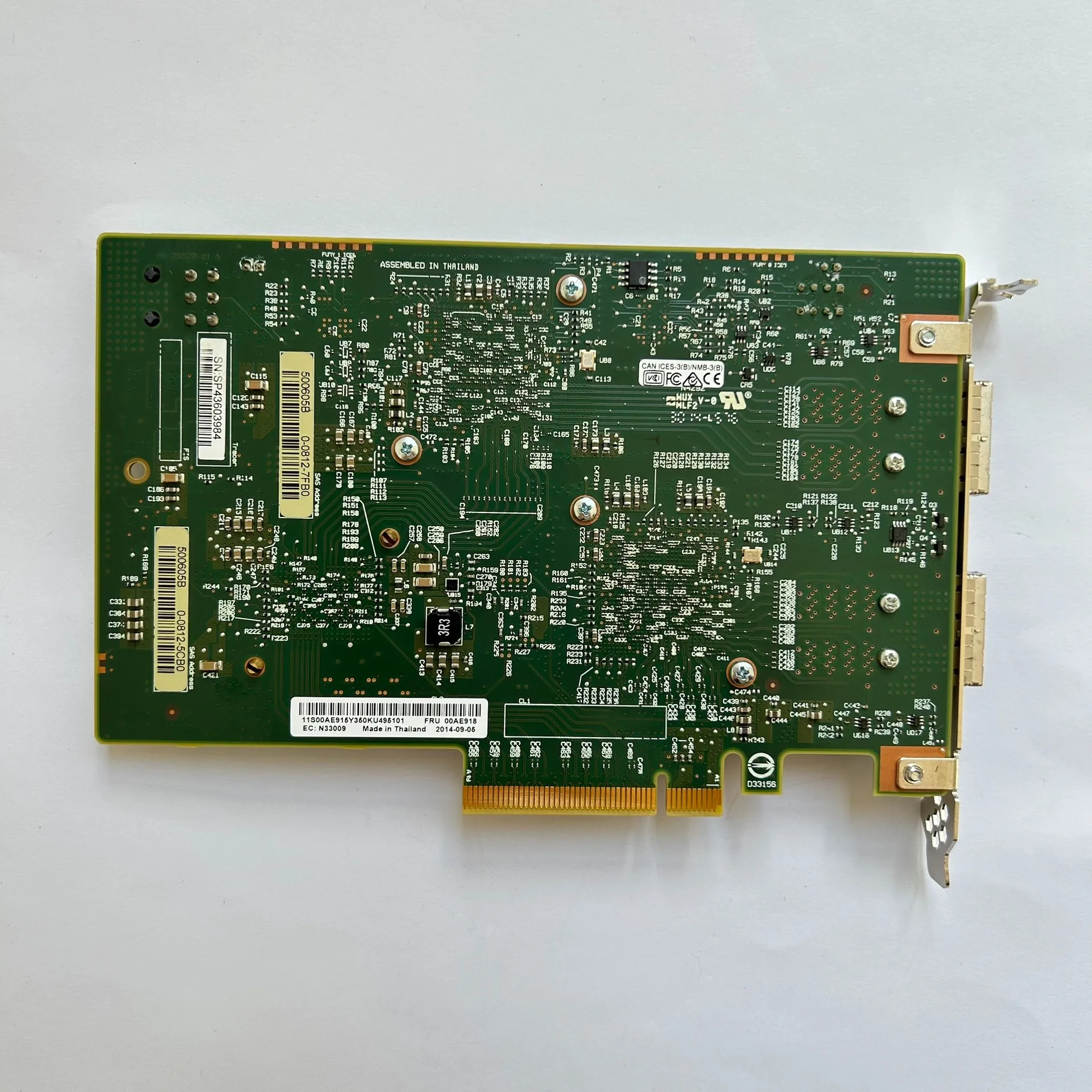 Рисунок 4 - Проходная карта известного бренда LSI 9300-16e 12G/S