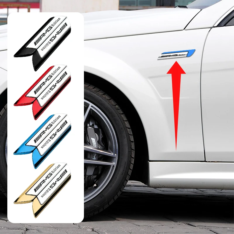 

2 шт. автомобильные наклейки, декоративные наклейки для AMG Mercedes Benz A C E R M class CLA GLA C180 W204 W210 W124 W205 W203