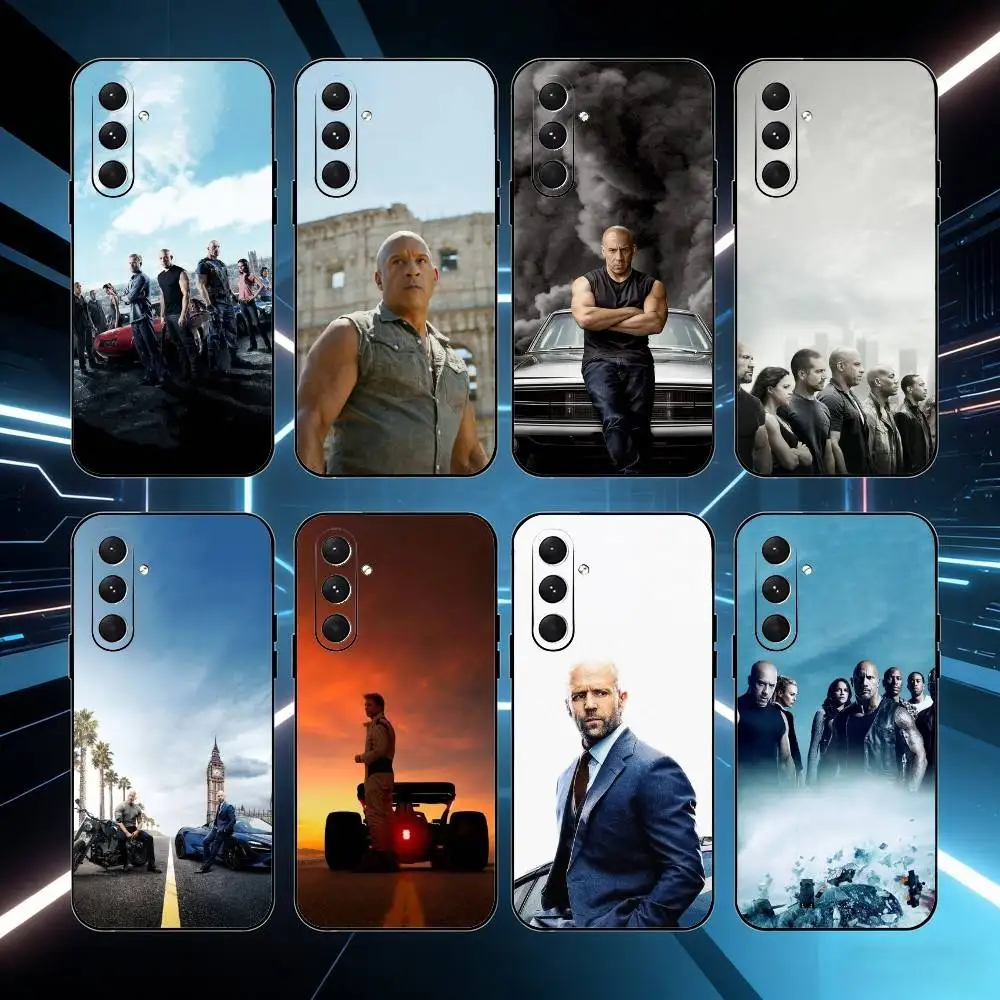 

F-Fast and F-Furious Moive Phone Case For Samsung Galaxy A73,A72,A71,A70,A52,A51 Others Soft Black Cover