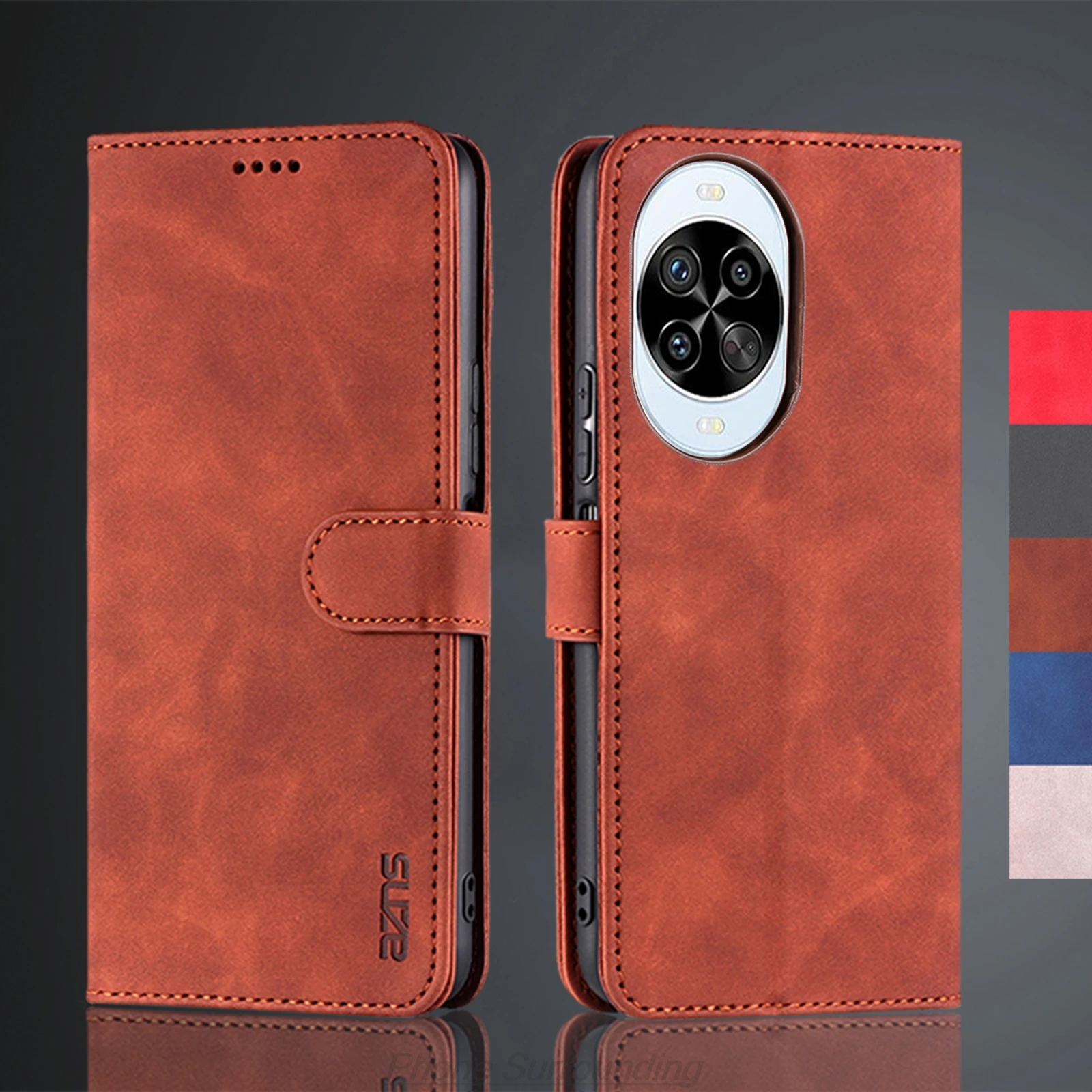 

Card Holder Wallet Case for Huawei Nova 14 Pro 6.78" Pu Leather Case Flip Holster Phone Cover Capa Fundas Coque