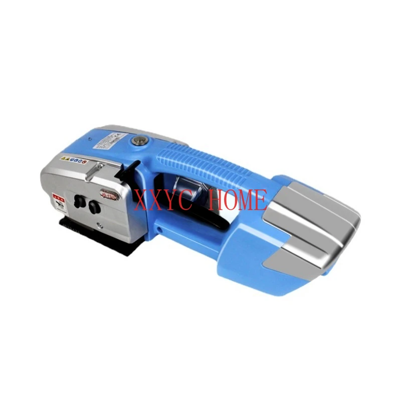 

Portable Electric Baling Press Automatic Plastic Steel Belt Strapping Tape Tightening Integrated Packer Manual Binder Delivery