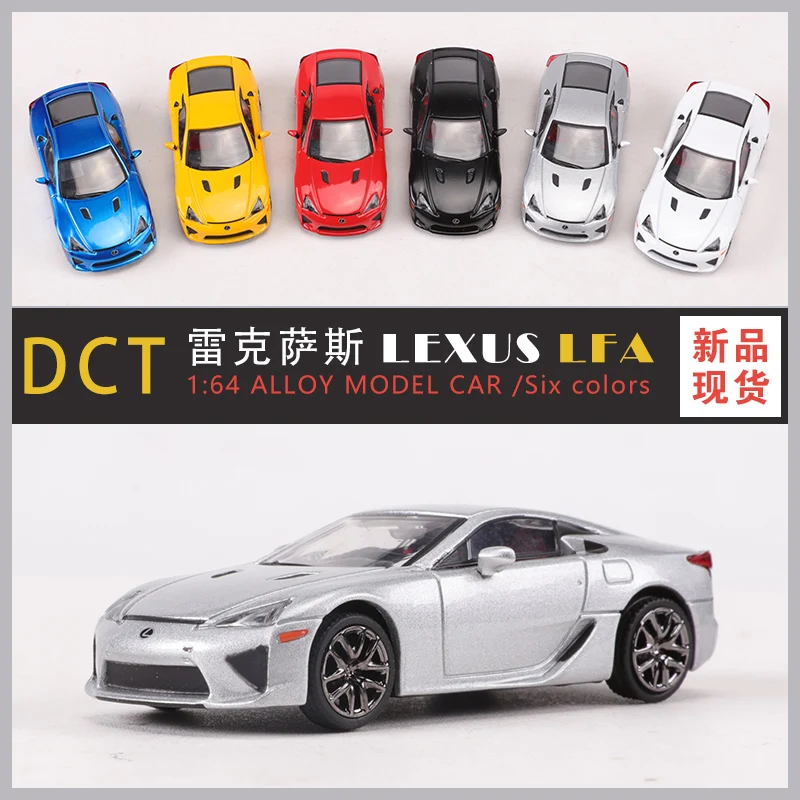 

DCT 1:64 LFA литая модель автомобиля из сплава с основанием и акриловым дисплеем