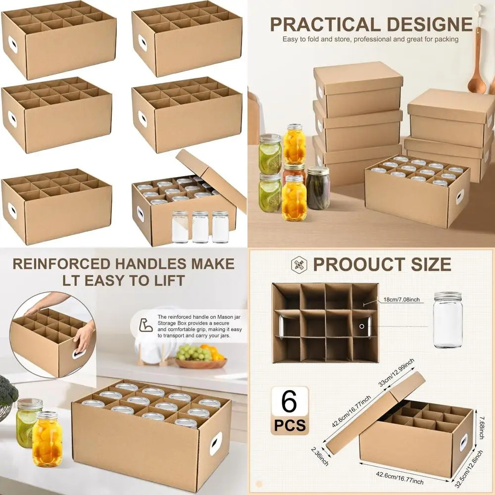 6-Pack Storage Boxe…