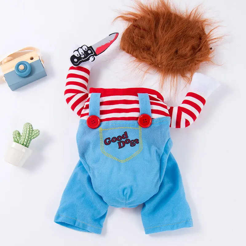 

Pet clothes funny transformation costume pet puppy halloween pet supplies dog clothes autumn