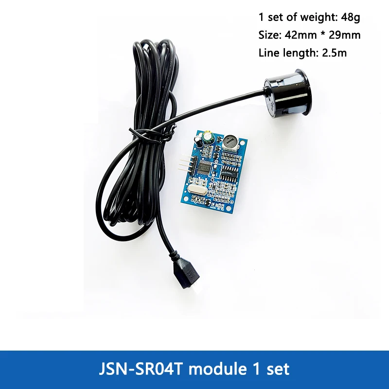 JSN-SR04T geïntegreerde ultrasone bereikmodule achteruitrijradar waterdichte ultrasone sensormodule Pak