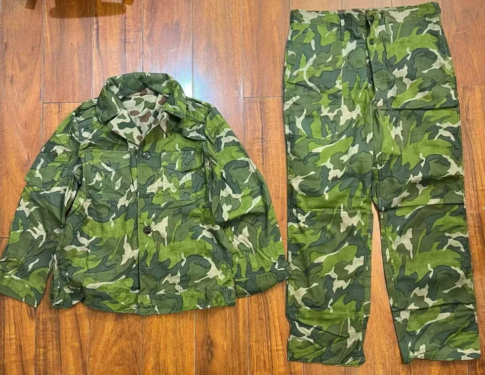 Chinese 81 Big Five Leaves Camoufalge Uniform Include Jacket Pants