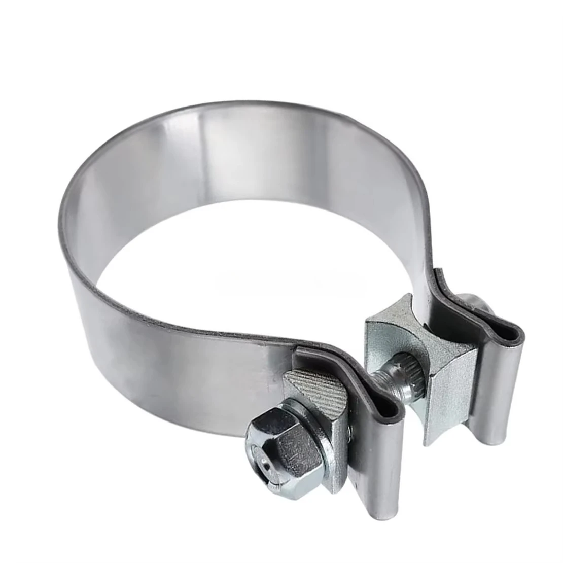 

SXLL Racing High Quality Auto 304 Stainless Steel Aluminum Exhaust System Exhaust Pipe Clamp Size 2.0 "2.5" 3.0 "3.5" 4.0