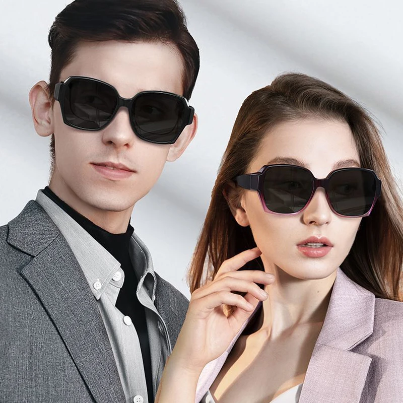 Polarized Sunglasses Can Cover Myopia Glasses Men's and Women's UV Protection to Make Round Face Thin-Looked for Driving image 4