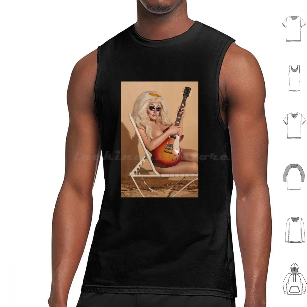 Trixie Mattel-Tank Tops Vest Sleeveless Trixie Mattel Katya Katya Zamolodchikova Trixe Trixie And Katya Trixie Mattel And