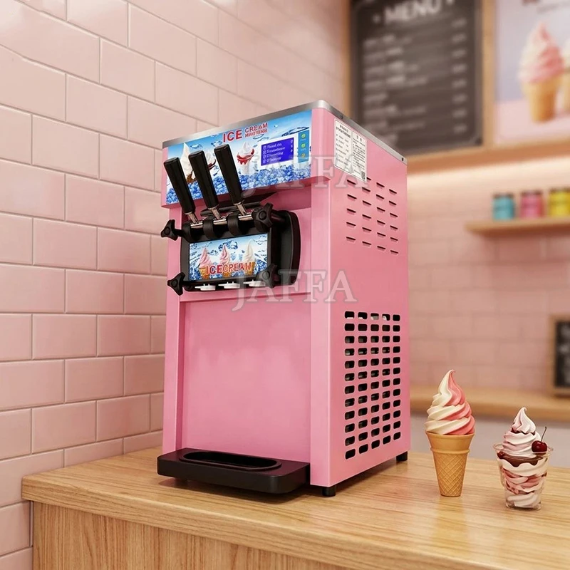 Hot Sale Commercial 3 Flavors 2+1 Mixed Soft Serve Ice Cream Machine Frozen Yogurt Machine Ice Cream Machine