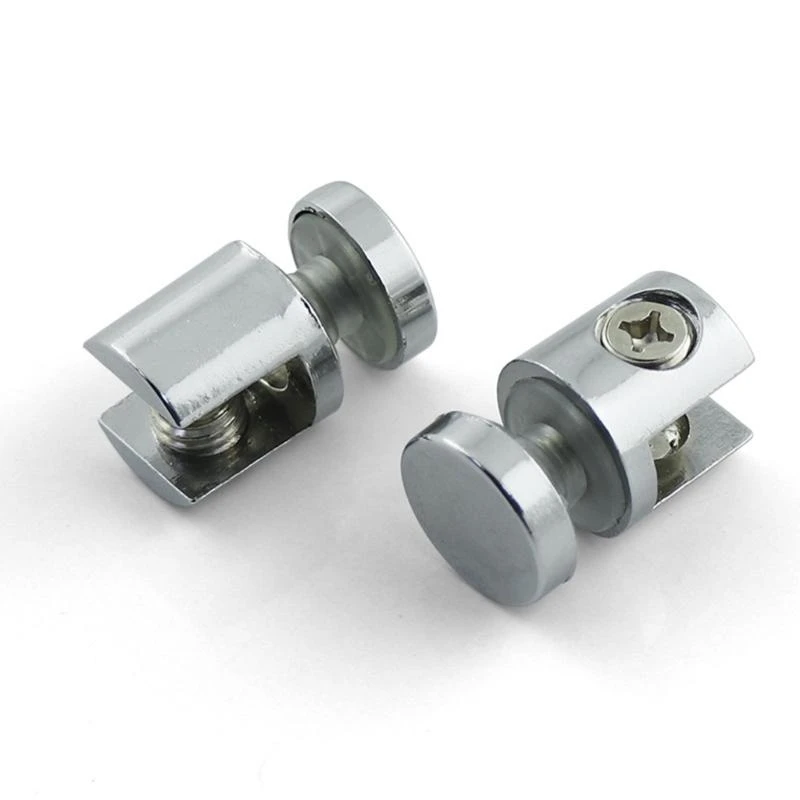 

92MF Glass Clamp Holder Bracket Adjustable Shelves Corner Bracket Hardware Accessories Fixed Clamp for 10-12mm Thick Glass
