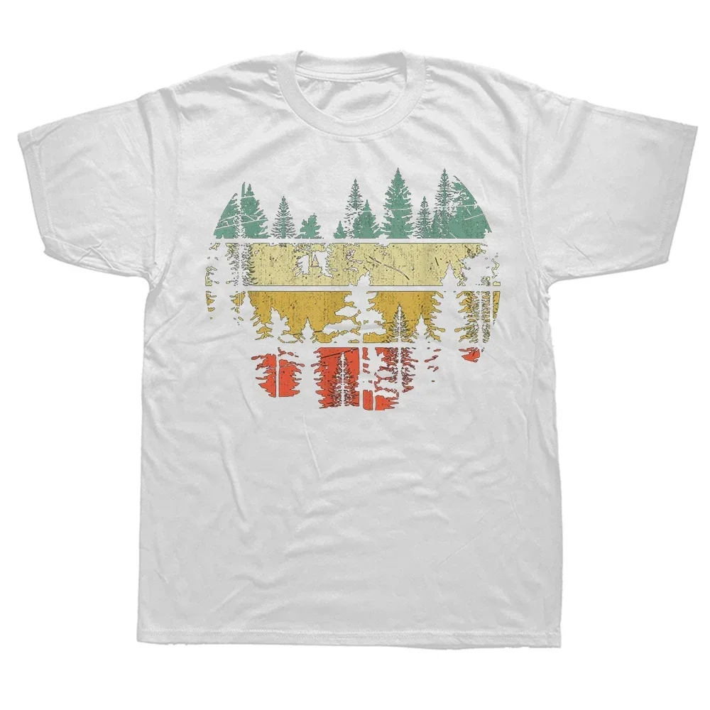 Wildlife Trees Outdoor Nature Vintage Forest Shirt Hiking Camping Birding Photography Mountain Birthday Gift T-shirt