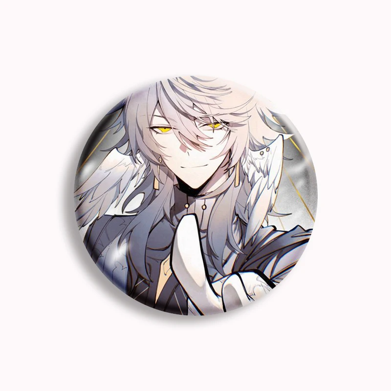 Broche de Dessin Animé du Jeu Honkai Star Rail Rick sunday, 58mm, Danemark ge de Décoration Cosplay, Bijoux, Cadeau de Renforcement