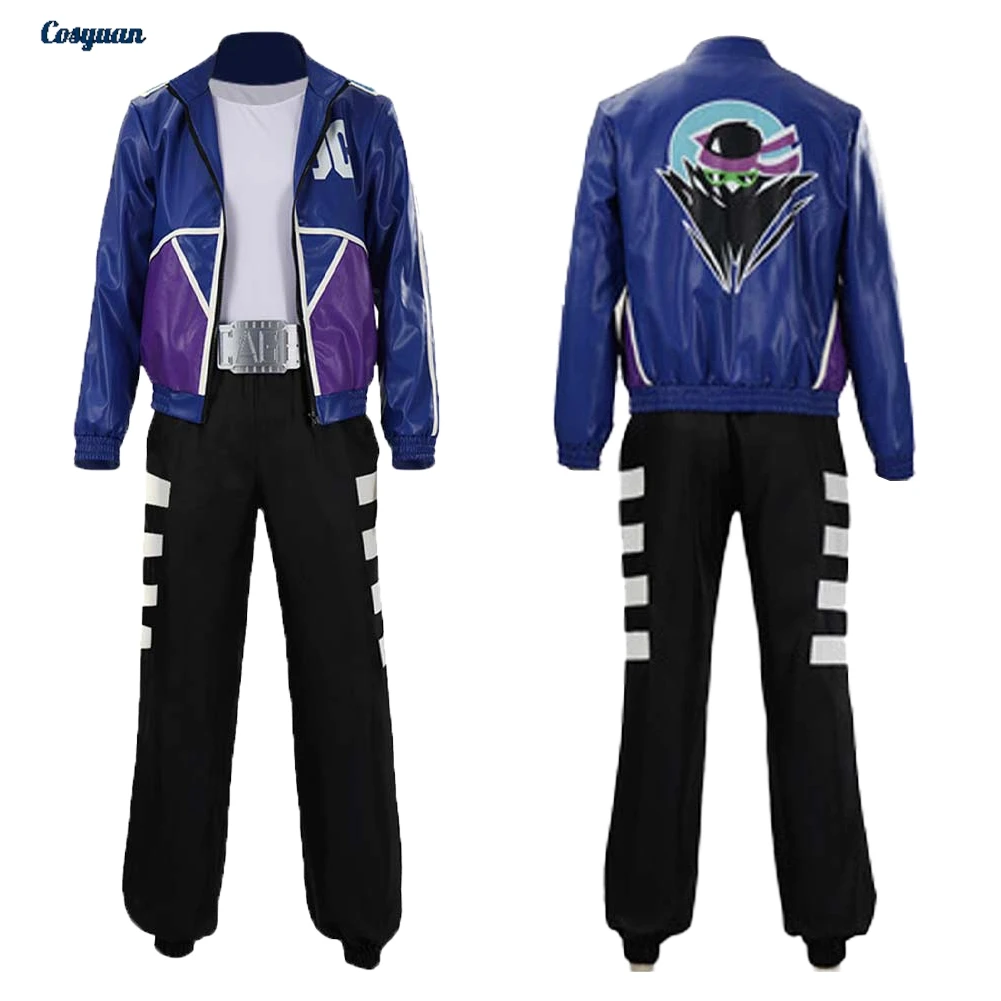 

Game Mortal Kombat Cosplay Johnny Cage Top Pants Clothes Men Party Disguise Roleplay Halloween Costume Carnival Outfits Suits