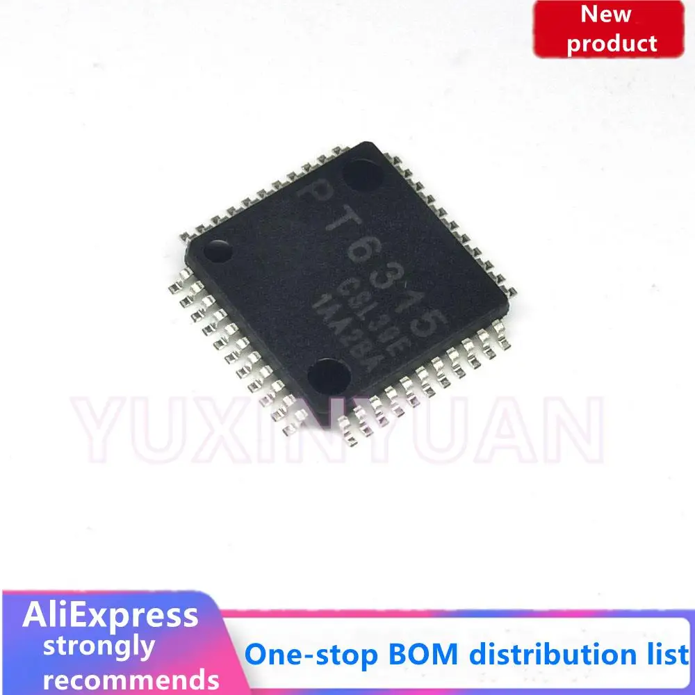 1PCS  PT6315    QFP44  IC NEW IN STOCK