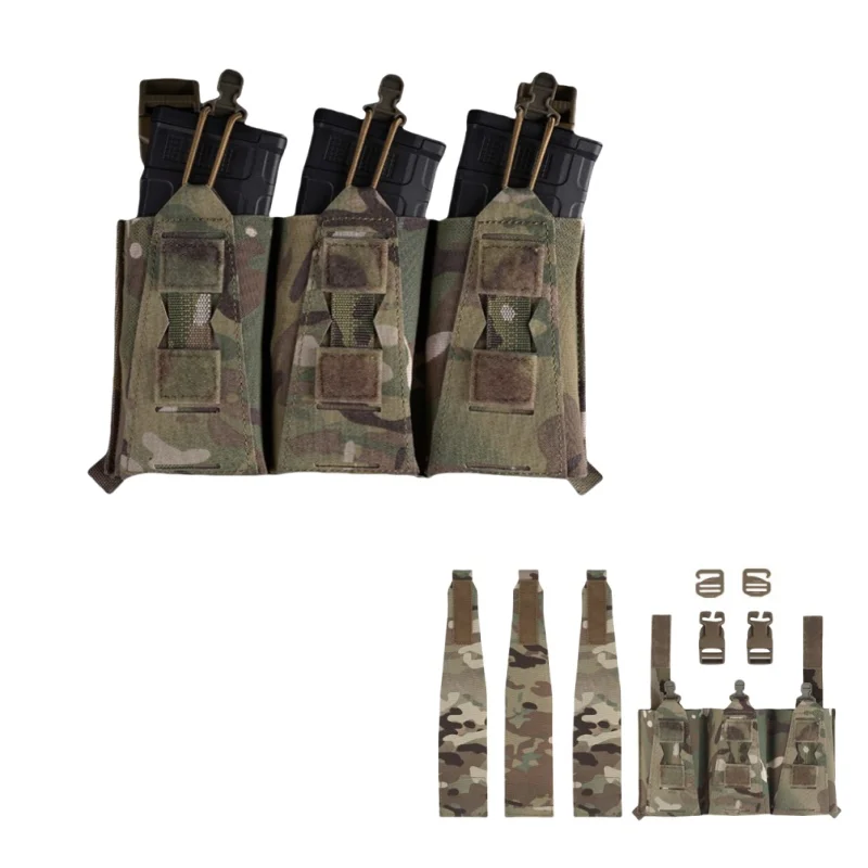 

LG3V2 Competition Mag Pouch | IPSC/3-Gun Legal Triple Holder | Range Training Essential
