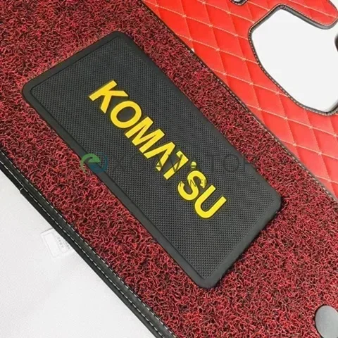 

For KOMATSU PC200 210 300 360-7 New and Old Style Foot Pad Floor Glue Carpet Floor Mats Excavator