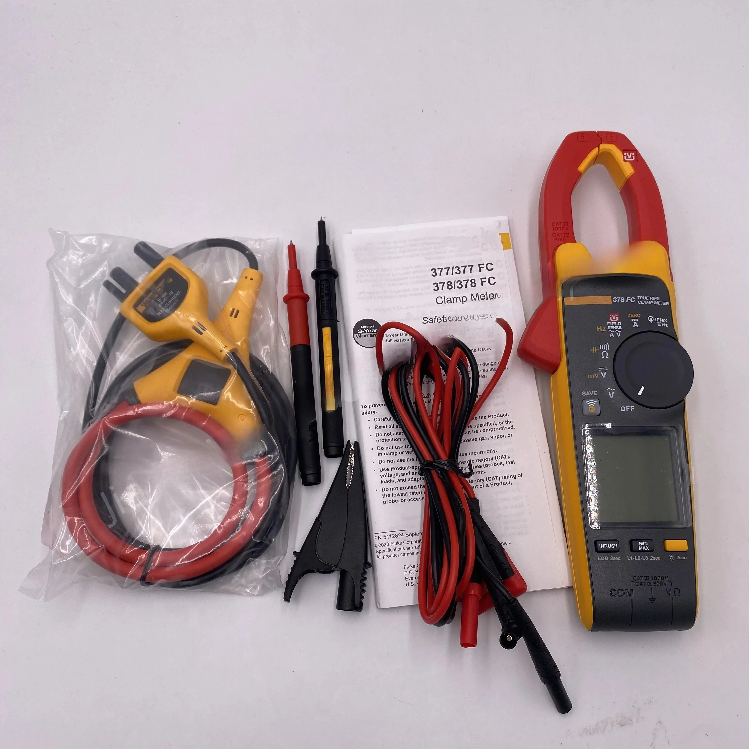 Hot Sale Brand New Original Harmonic Energy Efficiency Screening Clamp Meter 378FC