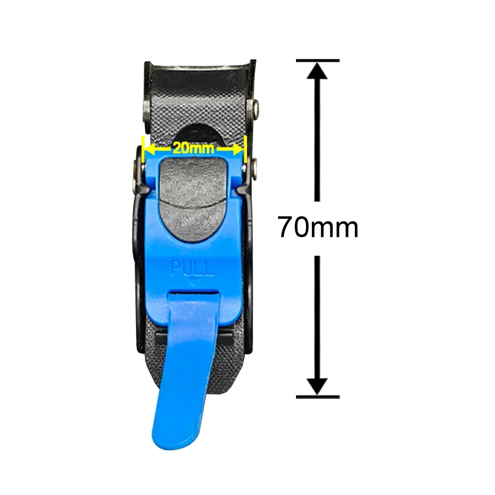

10-Segment Quick-Release Buckle Plastic Adjustable Durable Helmet Replacement