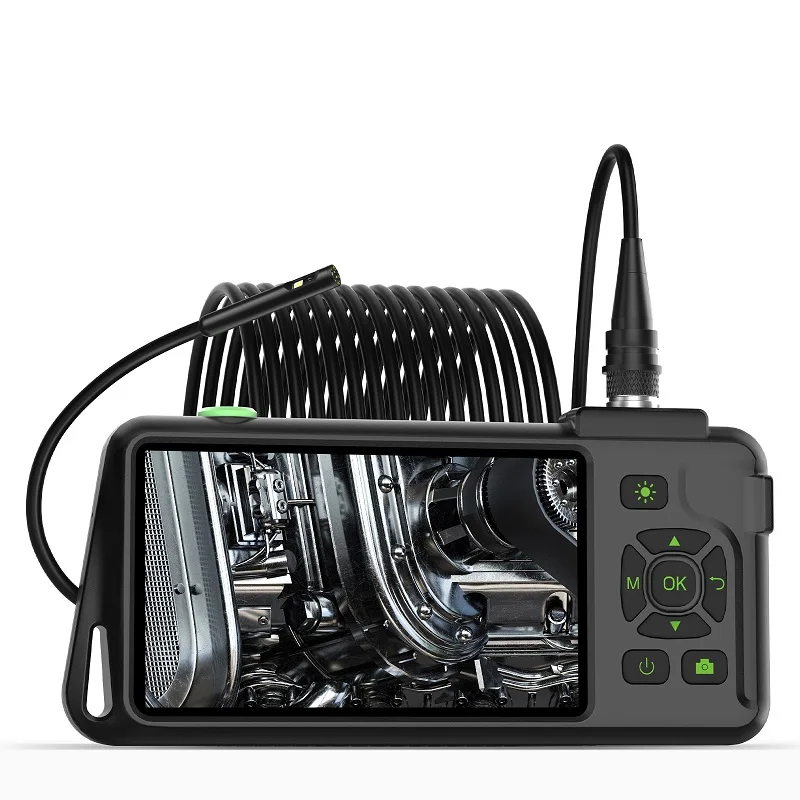 5''IPS Screen Industrial Endoscope Video Autofocus Camera HD1080P Single Dual Triple Lens Pipe Inspection Borescope Waterproof