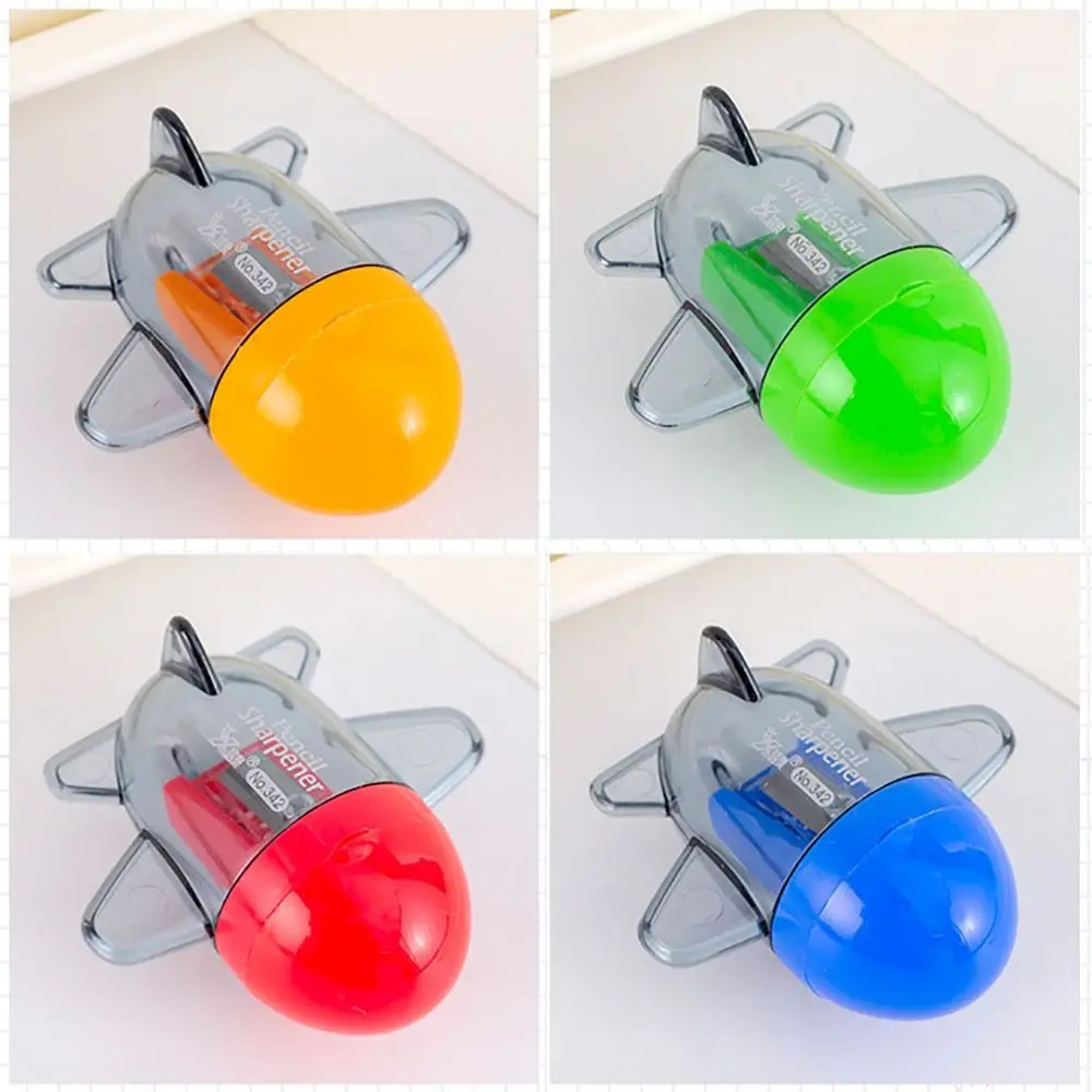 Creative Plastic Pencil Sharpener Stationery Student Gift Pencil Cutter Cartoon Sharp Pencil Blade
